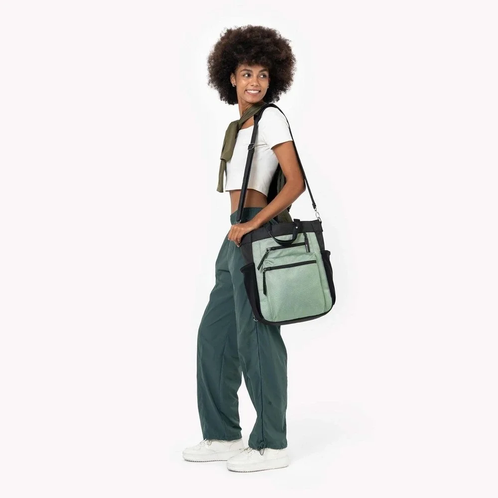 Sherpani‎ Tempest AT Convertible Backpack Tote Bag Aloe Mist Water Resistant NEW